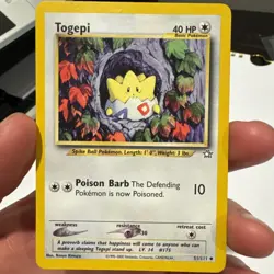 Pokemon TCG Togepi Neo Genesis Unlimited Uncommon Card 51/111 - Image 1