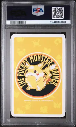 1998 POKEMON YELLOW VERSION PLAYING CARDS ACE OF CLUBS #004 CHARMANDER PSA 10 - Image 2
