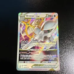 Pokemon TCG Arceus VSTAR Holo Ultra Rare Card 123/172 Brilliant Stars - Image 1