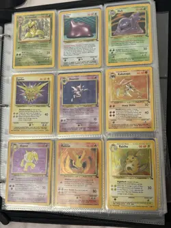 Huge Vintage WOTC Pokemon TCG Collection of 130 Cards (39 Rare Holo) Mixed Sets - Image 4