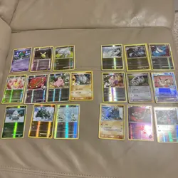 Pokemon Card Lot of 2005-2010 Cards - Muchlax, Cleffa, Eevee, and more Vintage - Image 1