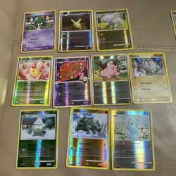 Pokemon Card Lot of 2005-2010 Cards - Muchlax, Cleffa, Eevee, and more Vintage - Image 2