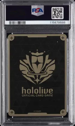 2024 HOLOLIVE OFFICIAL CARD GAME JPN HBP02-QUINTET SPECTRUM KUREIJI OLLIE PSA 10 - Image 2