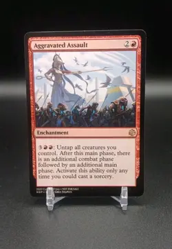 Custom Game Card- Aggravated Assault- LP Condition - Image 1