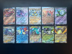 Pokemon Mixed Lot of 10 EX Cards - Image 1