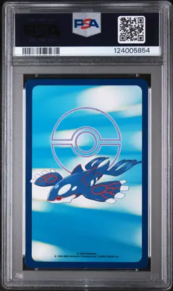 2003 POKEMON SAPPHIRE VERSION PLAYING CARDS KING OF CLUBS RAYQUAZA PSA 6 - Image 2
