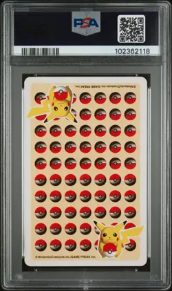 1998 POKEMON STADIUM YELLOW POKER CARD PIDGEY PSA 9 MINT JACK OF SPADES - Image 2