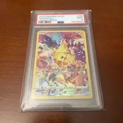 Pokemon 2023 Crown Zenith Pikachu Full Art Secret Rare Card #160/159 PSA 9 Mint - Image 1