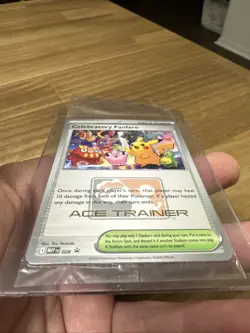 Pokemon Celebratory Fanfare 2025 Ace Trainer Black Star Promo Card *IN HAND* - Image 3