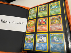 ⭐ Complete Original Pokemon Cards Set #1-151 Vintage 151 + Zipper Orange Binder - Image 2