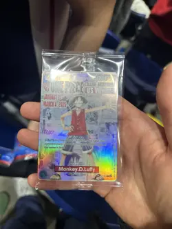 Monkey.D.Luffy One Piece College Basketball Rare Card. Original Seal UNOPENED!! - Image 1