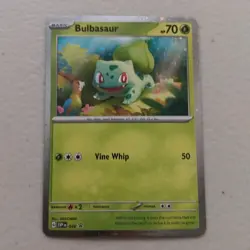 Bulbasaur - Scarlet And Violet (Promo) Cosmos Holo - Pokemon Card NM - Image 1