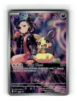 Marnie’s Morpeko Holo Rare Darkness Holofoil SV: Scarlet & Violet Promo Cards #2 - Image 1