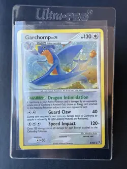 GARCHOMP LV. 71 Supreme Victors Series POKEMON Holo 2009 Trading Card 5/147 - Image 1