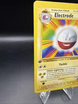 Pokemon ELECTRODE (Misprint/Error) Card JUNGLE 18/64 RARE 1st Edition WOTC LP - Image 3