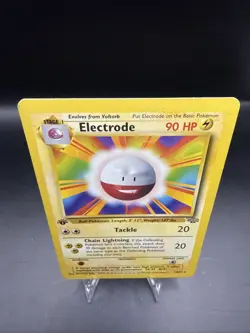 Pokemon ELECTRODE (Misprint/Error) Card JUNGLE 18/64 RARE 1st Edition WOTC LP - Image 4