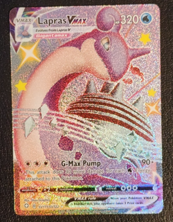 Lapras VMAX Shiny Full Art Holo Card ( 2021 Pokemon Shining Fates #SV111/SV122 ) - Image 2