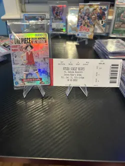 One Piece Monkey.D.Luffy US College Basketball Promo Card IN HAND SHIPS TODAY! - Image 3