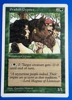 1 BANNED MTG | Pradesh G | Fifth Edition | 1997 | Magic The Gathering |NM - Image 1