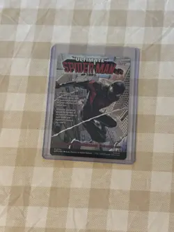 MTG Marvel's Spider-Man #0234 Miles Morales (0234) (Borderless) FOIL NM - Image 2