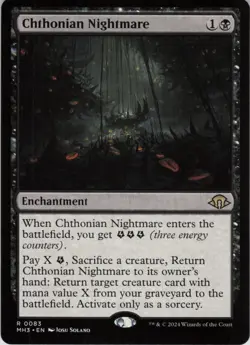 Chthonian Nightmare R Modern Horizons 3 83 NM MTG - Image 1