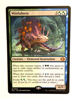 MTG - Wistfulness / Lorwyn Eclipsed / Regular / NM - Image 1