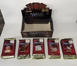 Magic the Gathering MtG 4th Fourth Edition Booster Open Box 30 Sealed Packs - Image 1