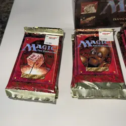 Magic the Gathering MtG 4th Fourth Edition Booster Open Box 30 Sealed Packs - Image 2