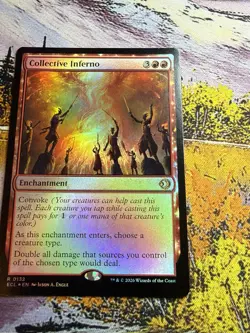 Collective Inferno (132) - Lorwyn Eclipsed (ECL) - MTG Foil Magic The Gathering - Image 4