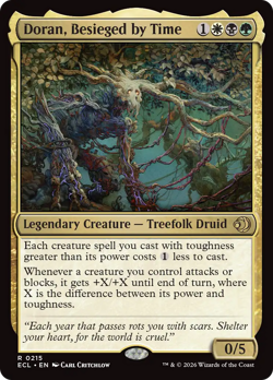 Doran, Besieged by Time Lorwyn Eclipsed - Near Mint Foil - Image 1