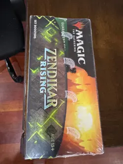 MTG Zendikar Rising Set Booster Box English 30Packs + Box Topper New Sealed dent - Image 1