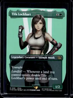 2025 Magic: The Gathering Final Fantasy Tifa Lockhart #0391 - Image 1