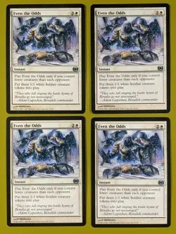 Even the Odds x4 Future Sight 4x Playset Magic the Gathering MTG - Image 1