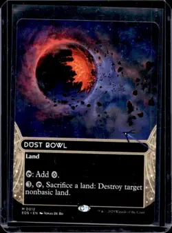 Magic The Gathering MTG Edge of Eternities Dust Bowl Borderless #0012 - Image 1