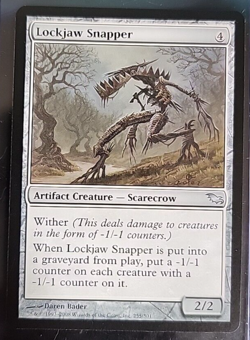 Lockjaw Snapper [Shadowmoor] Magic MTG - Image 1