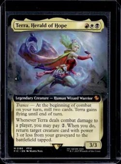 2025 Magic Final Fantasy Terra Herald of Hope EA Commander Foil #186 - Image 1
