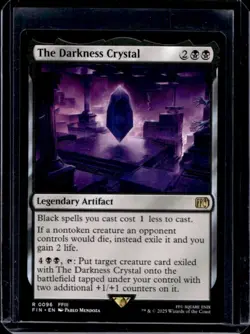 2025 Magic: The Gathering Final Fantasy Darkness Crystal Rare #0096 - Image 1