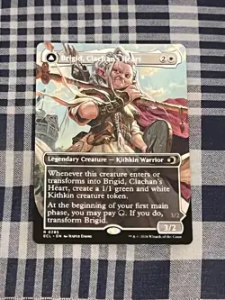 Brigid, Clachan's Heart #285 [Borderless] | Magic Lorwyn Eclipsed - Image 1