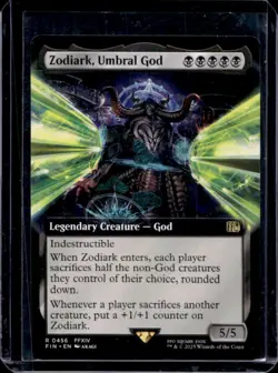 2025 Magic: The Gathering Final Fantasy Zodiark Umbral God Rare #0456 - Image 1