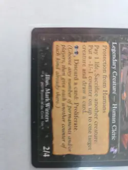 Yawgmoth, Thran Physician (Timeshifted) Time Spiral Remastered - Near Mint - Image 2