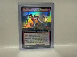 Spinneret and Spiderling (Extended Art) Spider-Man Foil - Image 1