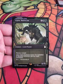 Alpha Deathclaw (Showcase) Universes Beyond: Fallout MTG NM - Image 1