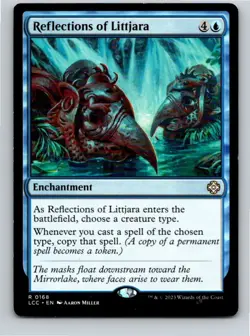 Magic the Gathering Reflections of Littjara Lost Caverns of Ixalan Commander MTG - Image 1