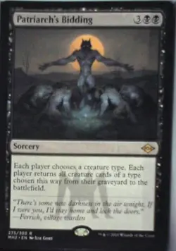 Patriarch's Bidding - Modern Horizons 2: #275, Magic: The Gathering Lp C288 - Image 1