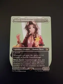 Aerith Gainsborough (Borderless) Final Fantasy Regular - Image 1