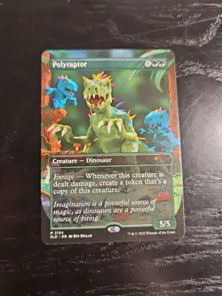 Polyraptor #2194 (Non-Foil) (NM) Secret Lair Play-Doh Extra Life SLD MTG - Image 1