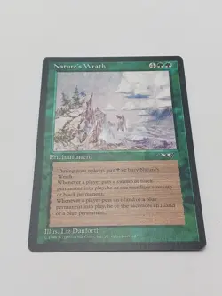 MTG Nature's Wrath Alliances Regular Excellent Lightly Played Condition Card - Image 1