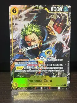 ONE PIECE Roronoa Zoro (Full Art) ST29-014 Starter Deck 29: Egghead Foil - Image 1