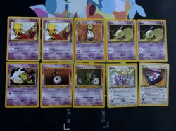 1st Edition Pokemon Cards Lot - 50 Cards - Vintage WotC - Image 4