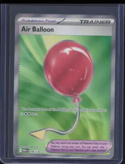 2025 Pokemon Mega Evolution - MEG EN Air Balloon #166/132 Ultra Rare - Image 1